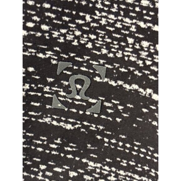 Lululemon Men's Activewear Peloton T.H.E Short Black and white size Medium - Picture 4 of 8